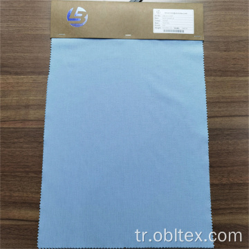 OBL22-C-061 Elbise için polyester taklit keten